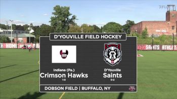 Replay: Indiana (PA) vs D'Youville | Sep 10 @ 4 PM