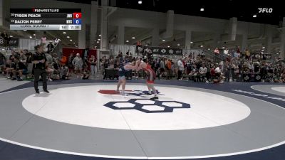 65 lbs Cons. Round 7 - Tyson Peach, Jackrabbit Wrestling Club vs Dalton Perry, M2 Training Center