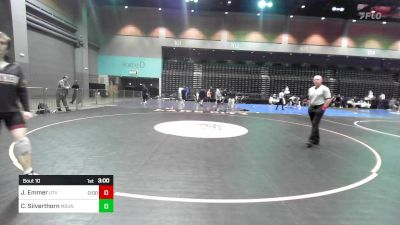 141 lbs Round Of 64 - Colin Silverthorn, Montana-Northern vs James Emmer, Utah Valley