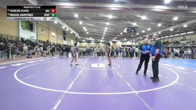 120 lbs Consi Of 16 #2 - Carlos Plata, Juanita Sanchez vs Misael Martinez, Central Falls/Blackstone Valley Prep