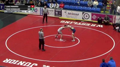 140 lbs Round Of 32 - Luke Pensiero, Bishop McCort vs Dean Kosmalski, Great Valley