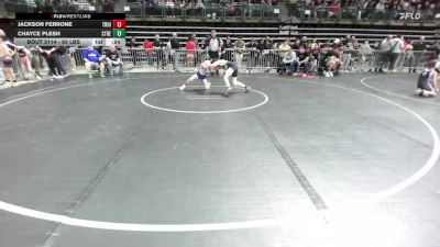 80 lbs Round Of 16 - Jackson Ferrone, Triumph Trained vs Chayce Plesh, Streaks Wrestling Club