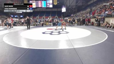 132 lbs Cons. Rd Of 64 - Jace Davis, OK vs Cole Workman, ME