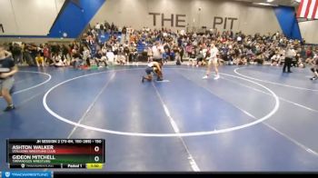 150 lbs Champ. Round 1 - Ashton Walker, Stallions Wrestling Club vs Gideon Mitchell, Timpanogos Wrestling