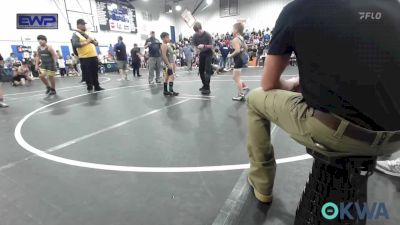 83 lbs Rr Rnd 1 - Mason Pickett, Shelton Wrestling Academy vs Raine Deatherage, Tecumseh Youth Wrestling