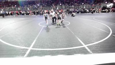 80 lbs Consi Of 8 #2 - Case Rogers, Auburn Takedown vs Chase Tolley, King Select