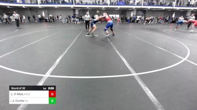 197 lbs Round Of 32 - Liam Volk-Klos, American University vs Joe Curtis, Columbia