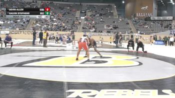 215 lbs Cons. Round 5 - Devin Allen, Dupont Manual vs Galvin Stephens, Male