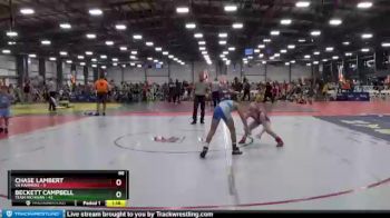 88 lbs Round 2 - Beckett Campbell, Team Michigan vs Chase Lambert, VA Hammers