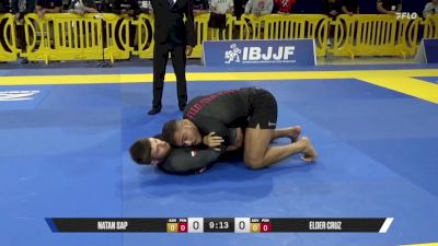 Elder Cruz vs Natan Sap 2025 Pan IBJJF Jiu-Jitsu No-Gi Championship