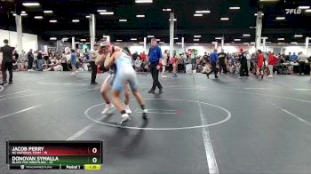 140 lbs Round 1 (4 Team) - Donovan Symalla, Black Fox Wrestling vs Jacob Perry, NC National Team