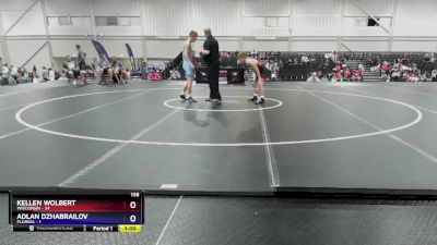 138 lbs Quarters & 1st Wb (16 Team) - Kellen Wolbert, Wisconsin vs Adlan Dzhabrailov, Florida