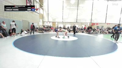 170 lbs Semifinal - Molly Olague, East Idaho Elite Wrestling Club vs Shelby Young, Sugar Salem High School Wrestling