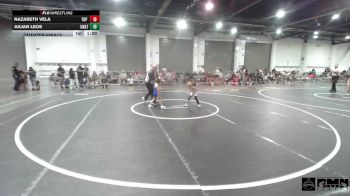 40 lbs Quarterfinal - Nazareth Vela, Top Rank Hammers vs Julian Leos, Unattached