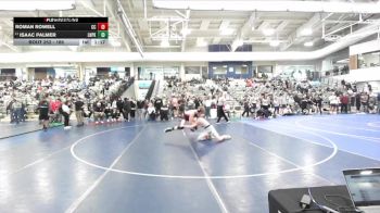 165 lbs Champ. Round 2 - Isaac Palmer, Lone Peak vs Roman Rowell, Corner Canyon