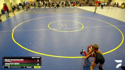 72B Quarterfinal - Dean Schumacher, Chatfield vs Winston Berg, Delano