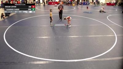 10U - 49 lbs Quarters - Joshua Aschenbrener, Rosemount Irish Wrestling vs Calvin Hanna, No Nonsense Wrestling