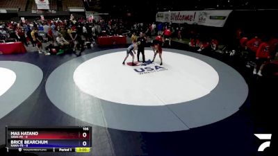 106 lbs Round 1 (16 Team) - Mas Hatano, SAWA-FR vs Brice Bearchum, NAWA-FR