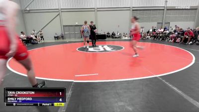 145 lbs Round 2 (6 Team) - Kimberlynn Fowers, Utah vs Emma Pendell, Michigan