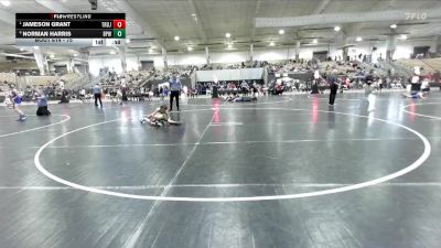 75 lbs Quarterfinal - Jameson Grant, Seymour Youth Wrestling Club vs Norman Harris, Bradley Pride WC
