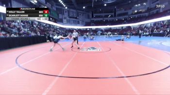 126 lbs Champ. Round 1 - Holly Tallon, Mountain View vs Scarlett Dodge, Borah