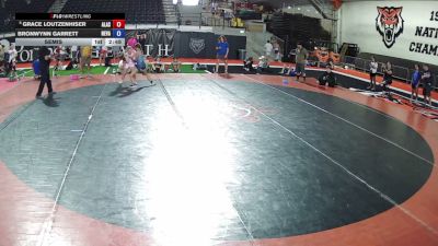 100-105 lbs Semis - Grace Loutzenhiser, Alaska vs Bronwynn Garrett, Nevada