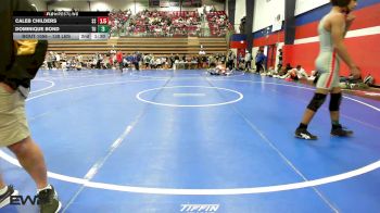 138 lbs Consi Of 8 #1 - Caleb Childers, Sand Springs HS vs Dominique Bond, Tulsa Union