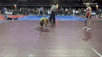 114 lbs Semifinal - Kyle Davy, Cougar Wrestling Club vs Darrell Gibson, Golden Eagle Wrestling Club Highlands Ranch, CO