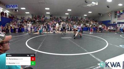 112 lbs Rr Rnd 1 - Riggs Robedeaux, Morrison Takedown Club vs Eric Rooster, Henryetta Knights Wrestling Club