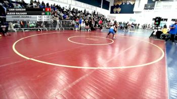 132 lbs Champ. Round 2 - Alexis Salgado, Santa Ana Valley vs Liam Qureshi, Fountain Valley