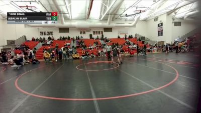 145 lbs Cons. Round 2 - Evie Stahl, Evanston vs Jesalyn Blair, Thermopolis