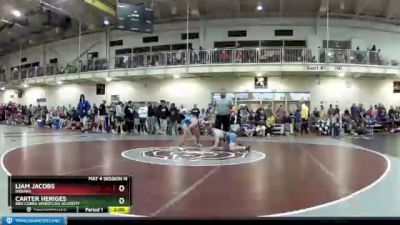 138 lbs Champ. Round 1 - Liam Jacobs, Indiana vs Carter Heriges, Red Cobra Wrestling Academy