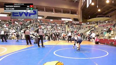 95 lbs Round 1 - Matthew Murphy, Greenwood Wrestling Academy vs Max Cline, Little Rock Wrestling Club