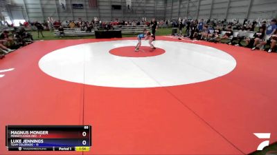 88 lbs Placement Matches (16 Team) - Magnus Monger, Pennsylvania Red vs Luke Jennings, Team Colorado