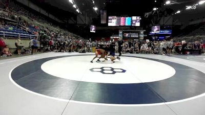 132 lbs Cons. Sub-rd Of 32 - Xavier Mance, GA vs Boone Smith, AR
