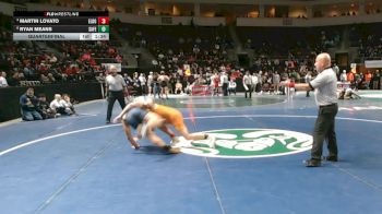 5A 175 lbs Quarterfinal - Martin Lovato, Eldorado vs Ryan Means, Santa Fe