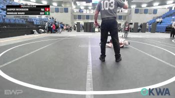 52 lbs Consolation - Jasper McKisson, Perry Wrestling Academy vs Wriglee Ward, Grover Rains Wrestling Club