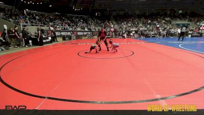 37 lbs Round Of 16 - Brielle Cablay, Pounders WC vs Emerick Ishuin, Believe To Achieve WC
