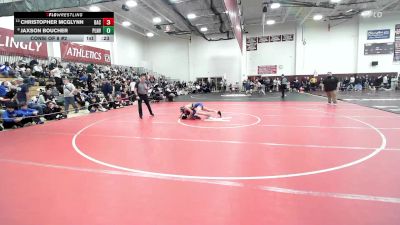 106 lbs Consi Of 8 #2 - Christopher McGlynn, Bacon Academy vs Jaxson Boucher, Plainville