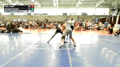 132 lbs Round Of 16 - Cael Yanek, Freakztyle Supremacy - HSB vs Braiden Weaver, E.D.I.T.H - HSB