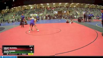 122 lbs Semis & 1st Wrestleback (8 Team) - Gavin Rangel, Newberg vs Grady Buswell, Sandy