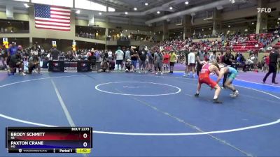 126 lbs Cons. Round 3 - Brody Schmitt, NE vs Paxton Crane, MO