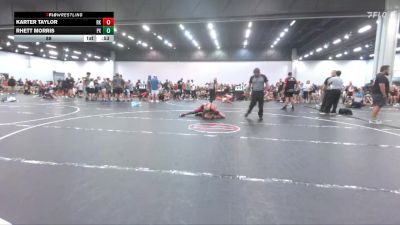 88 lbs Round 6 (8 Team) - Karter Taylor, Rising Kingz vs Rhett Morris, Project X