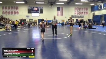 JV-1 lbs Round 3 - Kara Rollinger, Vinton-Shellsburg vs AnnMarie Morgan, Mount Vernon