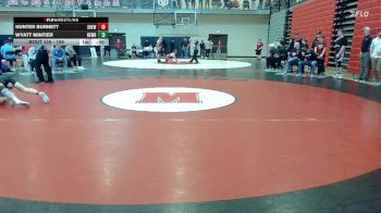 106 lbs Cons. Round 2 - Hunter Burnett, Sherwood vs Wyatt Mintier, Newberg