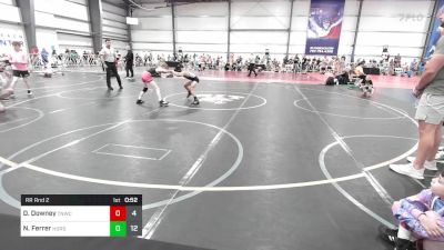 70 lbs Rr Rnd 2 - Drew Downey, Team Nauman vs Noah Ferrer, Iron Horse Wrestling Club