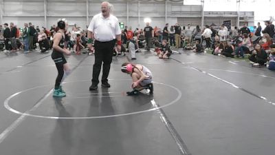 68 lbs Round 5 (6 Team) - Clara Coombs, Empyre WC Maroon vs Graham Miller, Lake WC