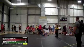117 lbs Round 1 (6 Team) - Luke Munsterman, American Gladiators vs Bradley Hiteshew, ARES Red