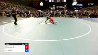 190 lbs Rnd Of 128 - Mathew Sandoval, CO vs Ibrahim Zaky, VA