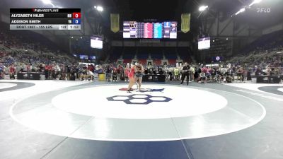 155 lbs Cons. Rd Of 64 - Alyzabeth Hiler, MN vs Addison Smith, VA